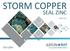 STORM COPPER SEAL ZINC. April 2017