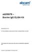 ab Bovine IgG ELISA Kit