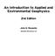 An Introduction to Applied and Environmental Geophysics