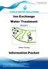 Ion Exchange Water Treatment