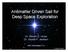 Antimatter Driven Sail for Deep Space Exploration