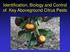 Identification, Biology and Control of Key Aboveground Citrus Pests