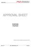 Approval sheet. WLBD1608 Chip Bead. *Contents in this sheet are subject to change without prior notice.