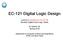 EC-121 Digital Logic Design