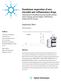 Application Note. Authors. Abstract. Pharmaceuticals