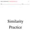 G.SRT.A.2-3 PRACTICE WS #1-3 geometrycommoncore.com 1. Name: Date: Similarity Practice