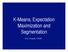 K-Means, Expectation Maximization and Segmentation. D.A. Forsyth, CS543
