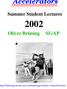 Summer Student Lectures. Oliver Brüning SL/AP. ttp://bruening.home.cern.ch/bruening/summer school/lecture1