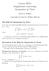 Course 2BA1 Supplement concerning Integration by Parts
