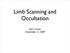 Limb Scanning and Occultation. Ben Kravitz November 12, 2009