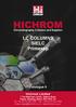 HICHROM. Chromatography Columns and Supplies. LC COLUMNS SIELC Primesep. Catalogue 9. Hichrom Limited