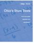Ohio s State Tests ITEM RELEASE SPRING 2016 ALGEBRA I