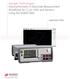 Keysight Technologies Electrochemistry 3-Electrode Measurement Workflows for Li-ion Cells and Sensors Using the B2900 SMU.