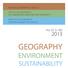 GEOGRAPHY ENVIRONMENT SUSTAINABILITY. No. 02 [v. 06] RUSSIAN GEOGRAPHICAL SOCIETY FACULTY OF GEOGRAPHY, M.V. LOMONOSOV MOSCOW STATE UNIVERSITY