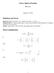 Linear Algebra Formulas. Ben Lee