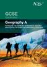 GCSE. Specification. Geography A Full Course for exams and certification in June 2013 Short Course for exams and certification in June 2013