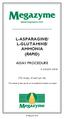 L-ASPARAGINE/ L-GLUTAMINE/ AMMONIA (RAPID)