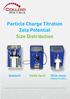 Particle Charge Titration Zeta Potential Size Distribution