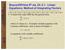 Boyce/DiPrima 9 th ed, Ch 2.1: Linear Equations; Method of Integrating Factors