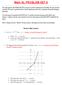 Math SL PROBLEM SET 6
