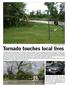 Tornado touches local lives