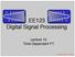 EE123 Digital Signal Processing