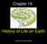 Chapter 19. History of Life on Earth