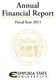 Annual Financial Report. Fiscal Year 2011