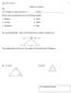 Geo 10 Ch Angles of a Triangle. (A) A triangle is a figure formed by 3 joining 3