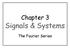 Chapter 3. The Fourier Series