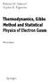 Thermodynamics, Gibbs Method and Statistical Physics of Electron Gases