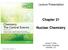 Lecture Presentation. Chapter 21. Nuclear Chemistry. James F. Kirby Quinnipiac University Hamden, CT Pearson Education, Inc.