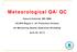 Meteorological QA/QC