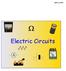 Electric Circuits. June 12, 2013