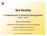 Soil Fertility. Fundamentals of Nutrient Management June 1, Patricia Steinhilber