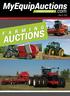 MyEquipAuctions. .com FARMING DIVISION. May 11, 2018 AUCTIONS