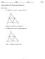 Honors Geometry Qtr 2 Practice from Chapters 5-8
