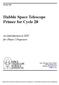 Hubble Space Telescope Primer for Cycle 20