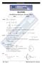 Vidyamandir Classes SOLUTIONS JEE Entrance Examination - Advanced Paper-2