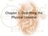 Chapter 1: Describing the Physical Universe