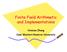 Finite Field Arithmetic and Implementations. Xinmiao Zhang Case Western Reserve University