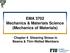EMA 3702 Mechanics & Materials Science (Mechanics of Materials) Chapter 6 Shearing Stress in Beams & Thin-Walled Members