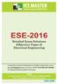 IES MASTER. Explanation of Electrical Engg. Objective Paper-I (ESE ) SET - A , Permeance is inversely related to. Sol.
