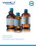 HIGH PURITY SOLVENTS AND REAGENTS