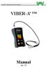 Vibration Measurement Instruments VIBER-A + Ver. 1.0