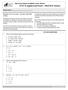 SY14-15 Algebra Exit Exam - PRACTICE Version