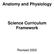 Anatomy and Physiology. Science Curriculum Framework