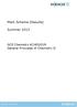 Mark Scheme (Results) Summer GCE Chemistry 6CH05/01R General Principles of Chemistry II