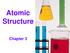 Atomic Structure. Chapter 3
