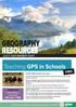 GEOGRAPHY RESOURCES. Teaching GPS in Schools. gtav FREE. GTAV GPS Units for loan JULY DECEMBER 2017